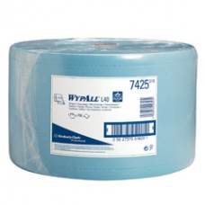 WYPALL* L40 Протирочные салфетки - Большой рулон / Синий арт. 7425